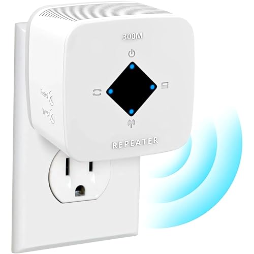 WLAN Verstärker, WLAN Repeater 300 Mbit/s 2.4...