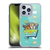 Head Case Designs Officially Licensed Scooby-Doo Mystery Inc. 50th Anniversary Gel Case [Military Grade Protection] Compatible with Apple iPhone 13 Pro and Compatible with MagSafe