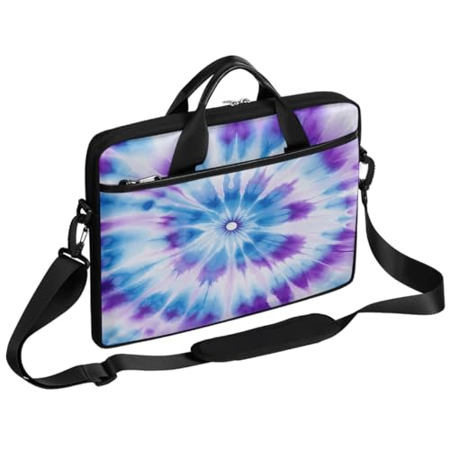 Bolsa para portátil con patrón Tie Dye 15 pulgadas