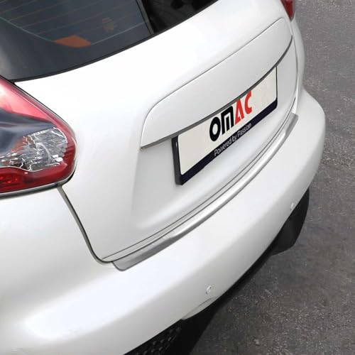 Seuil de coffre Nissan Juke 2015-2019 anti-rayures en inox brossé OMAC