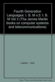 Hardcover Fourth Generation Languages: 4Gls from IBM Book