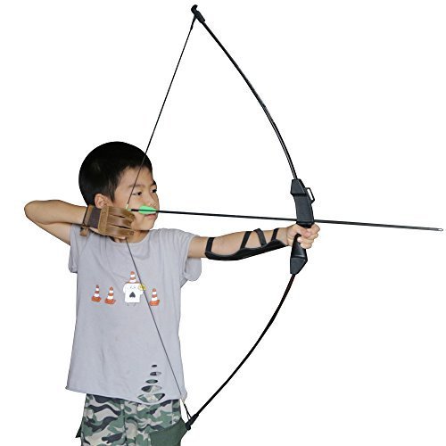 I-Sport Archery Takedown Recurve Bow 45" 15Lbs for Children Kids Youth Beginners Hunting