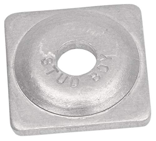 Stud Boy Square Backer Plates Aluminum 24/Pk 2061-P1