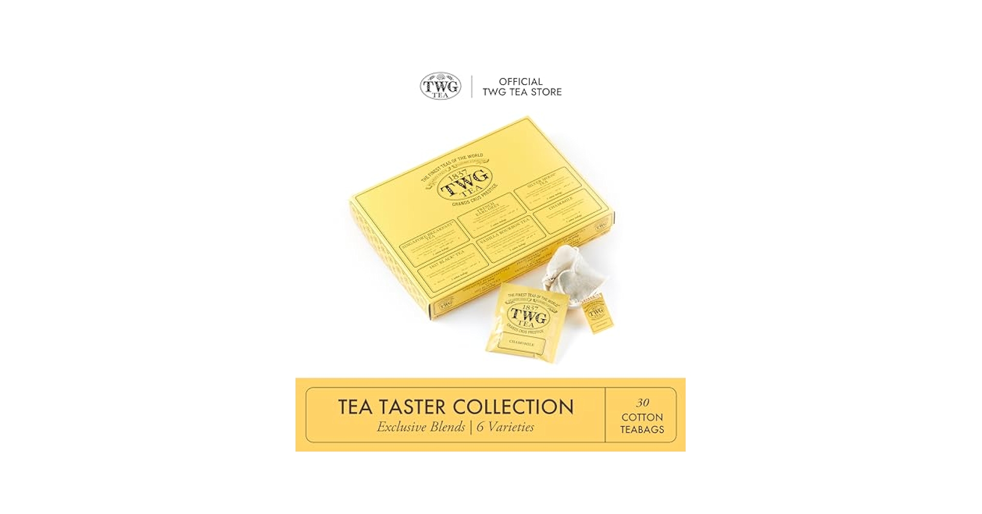 TWG Taster Tea Collection 6種セット Amazon.com : TWG Tea | Tea Taster Selection | 6 Varieties