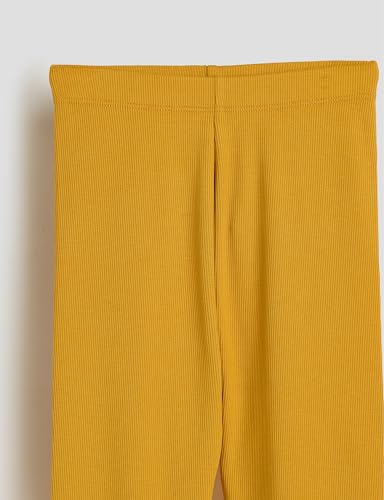 Image of Amazon Brand - Symbol Girl's Cotton Ribbed Stretchable Leggings | Ankle Length | Aged 2-14 Years