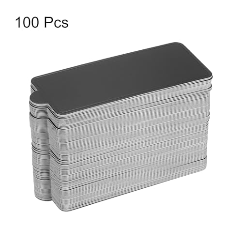 Base de dessert rectangulaire noire rigide en mousse de qualité supérieure - 4