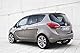 Fußmatten für Opel Meriva B ab Baujahr 2010 bis 2017, passgenau, rutschfest, Absatzschoner aus verstärktem Gummi, Verankerungsknöpfe, Schwarz