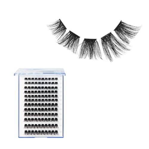 Broadway Lash Clusters 9-16mm 120pcs Assorted False Eyelashes Customizable DIY Individual Lash Extensions for Beginners Lightweight & Comfortable Wide Band Great for Everyday Glam & Volume