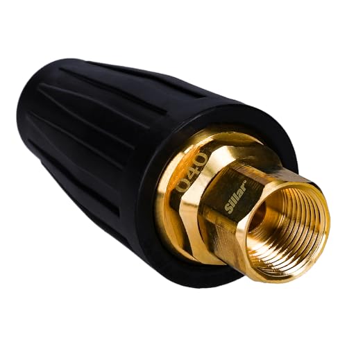 Wessper Boquilla de Turbina Rotativa Giratoria de M18F Pulgadas Boquilla de Turbina de Presión para Kärcher K HD HDS