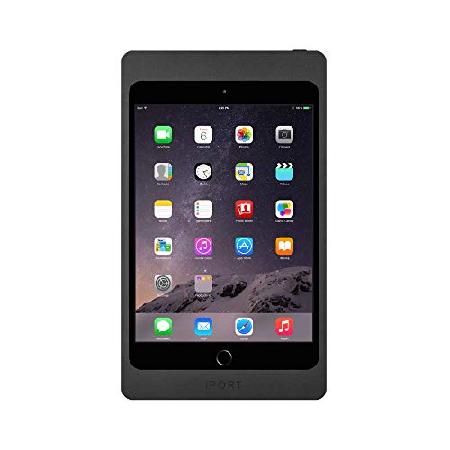 IPORT Luxe (LuxePort) Case iPad Mini Case - Compatible with iPad Mini 5th gen and iPad Mini 4 - Black