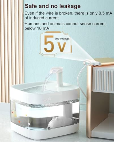 Fuente de agua automática para gatos y perros 3L miniatura 7