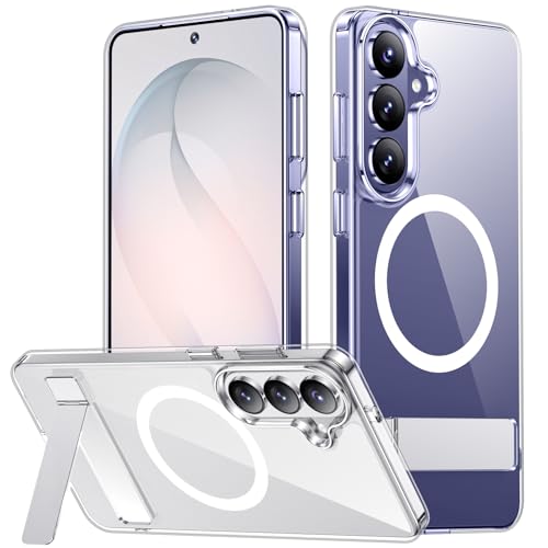 SPIDERCASE Magnetic for Samsung Galaxy S26 Plus Case, with [3 Stand Ways][ Military Grade Drop Protection] with Invisible Stand Shockproof Slim Case for Samsung Galaxy S26 Plus 6.7