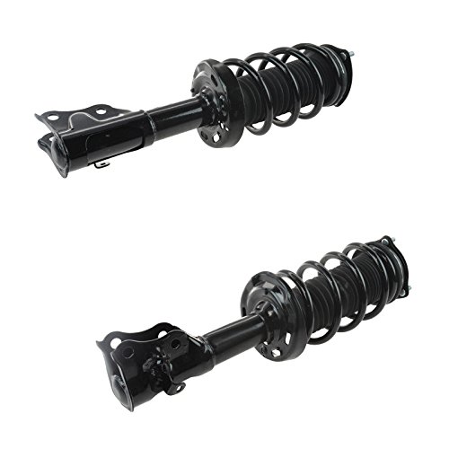 Image of TRQ Front Driver and Passenger Side Strut and Spring Assembly Set Loaded Pre-Assembled Compatible with 06-11 Honda Civic Coupe