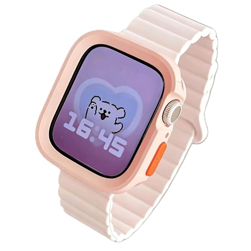 ninesang Ή Apple Watch X}[gEHb`P[X pXgoh iWatch Series 8 7 6 5 4 SE 3 2 1 AbvEHb` Jo[ PCf 49mm 45mm 44mm 42mm uXbg jp