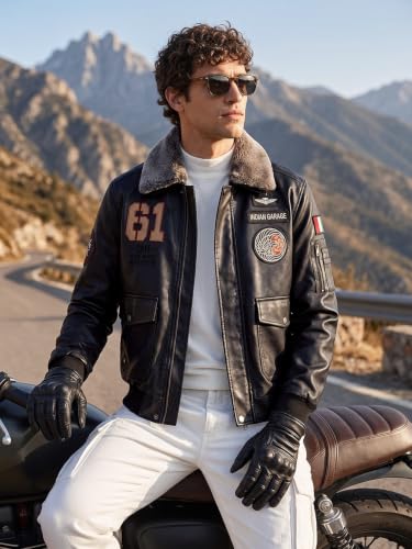 The Indian Garage Co Men's Black Jacket - Image 4