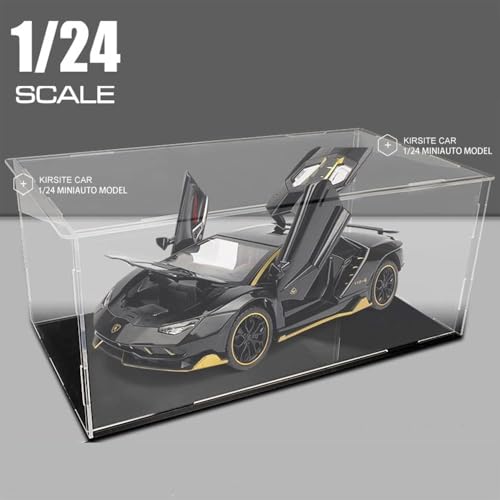 Image of Acrylic Display Case for Collectibles | Dustproof Transparent Showcase Box for Action Figures, Miniatures & Models | Countertop Cube with Protective Film ((10x6x4 inch;25x15x10 cm))