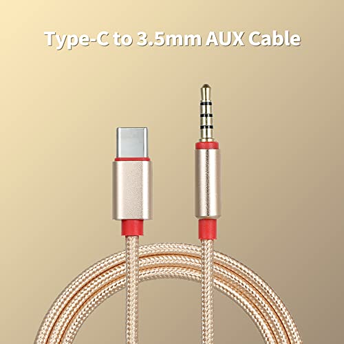 Cable de Audio USB-C a Jack 3.5mm 3.12 ft Negro miniatura 2