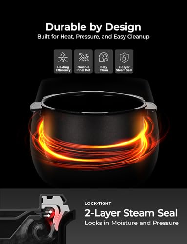 CUCKOO CRP-ST1009FW 10-Cup (Uncooked) / 20-Cup (Cooked) Twin Pressure Rice Cooker & Warmer with Nonstick Inner Pot, 16 Menu Options, 3 Voice Guide, Auto Clean (White)