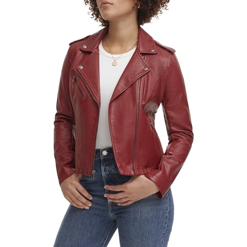 Image of Levi's Women's Classic Faux Leather Moto Jacket