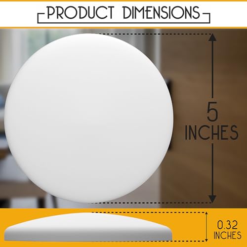 Image of ProStoppr Door Stoppers - X Large 5 inch (3 Pack) - Strong Adhesive Backing | Quiet & Shock Absorbing Silicone Door Stoppers for Walls - Door Knob Wall Protector - Door Stop Bumper - Prevent Wall Damage