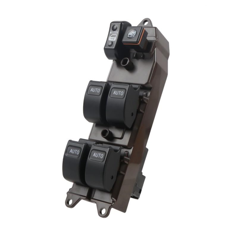 Main Driving Window Switch with Illumination Auto Down/Up for Toyota Tacoma 2005-2011 (Orange Lighted)