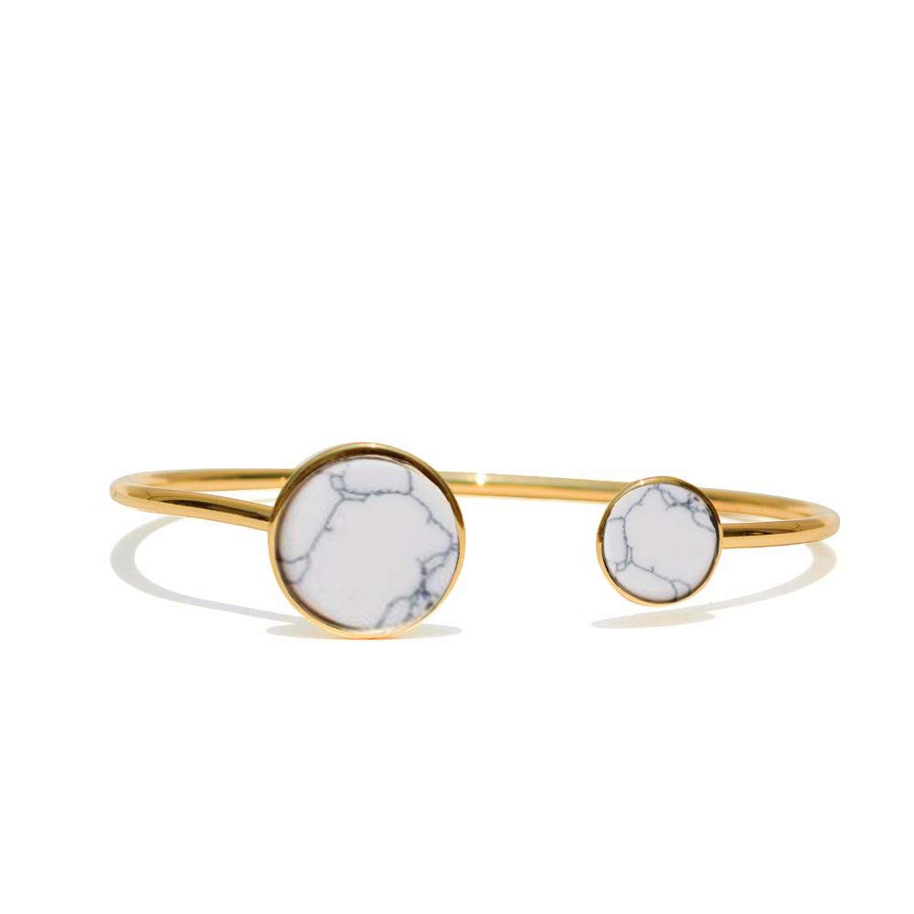Joker & Witch Marble White Dot Bracelet for women (B07PCVCR4J) Amazon Price History, Amazon Price Tracker