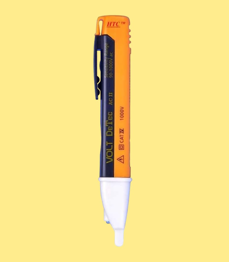 See full amazon price history chart for HTC AC-II Non-Contact Voltage Detector, Electric Voltage Power Detector Alert Sensor Tester LED Light Non-Contact Pen, With FlashLight 90V AC TO 1000V AC Digital Voltage Tester HTC AC-II Non-Contact Voltage Detector, Electric Voltage Power Detector Alert Sensor Tester LED Light Non-Contact Pen, With FlashLight 90V AC TO 1000V AC Digital Voltage Tester (B0BFBM2S1W) Amazon Price History, Amazon Price Tracker