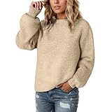 Pull Tie and Dye Femme Cachemire Jacquard Le Rayé Duveteux Shetland Epais Mi Aubergine Mama Tres Grosses DC Geometrique Coquelicot Gros Tweed Flammes Subdued