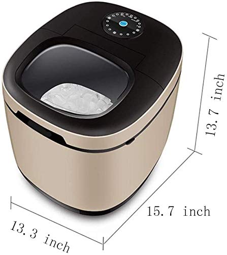 Máquina portátil automática de hielo 25kg/día miniatura 2