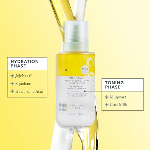 Beekman-1802-Milk-Shake-Hydrating-Toner-Face-Mist-Hyaluronic-Acid-Squalane-Gentle-Minimizes-Pores-Soothes-Redness-Alcohol-Free-Non-Comedogenic-Cruelty-Free-Fragrance-Free