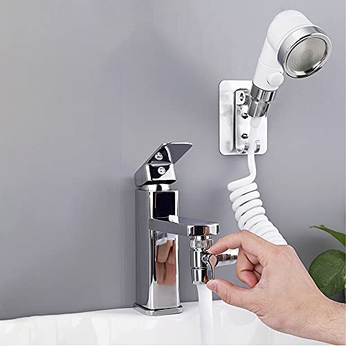 Naroote Duschkopf Für Haustiere – Zum Aufstecken Auf Wasserhahn, Für Badewanne/Waschbecken, Weicher Schlauch