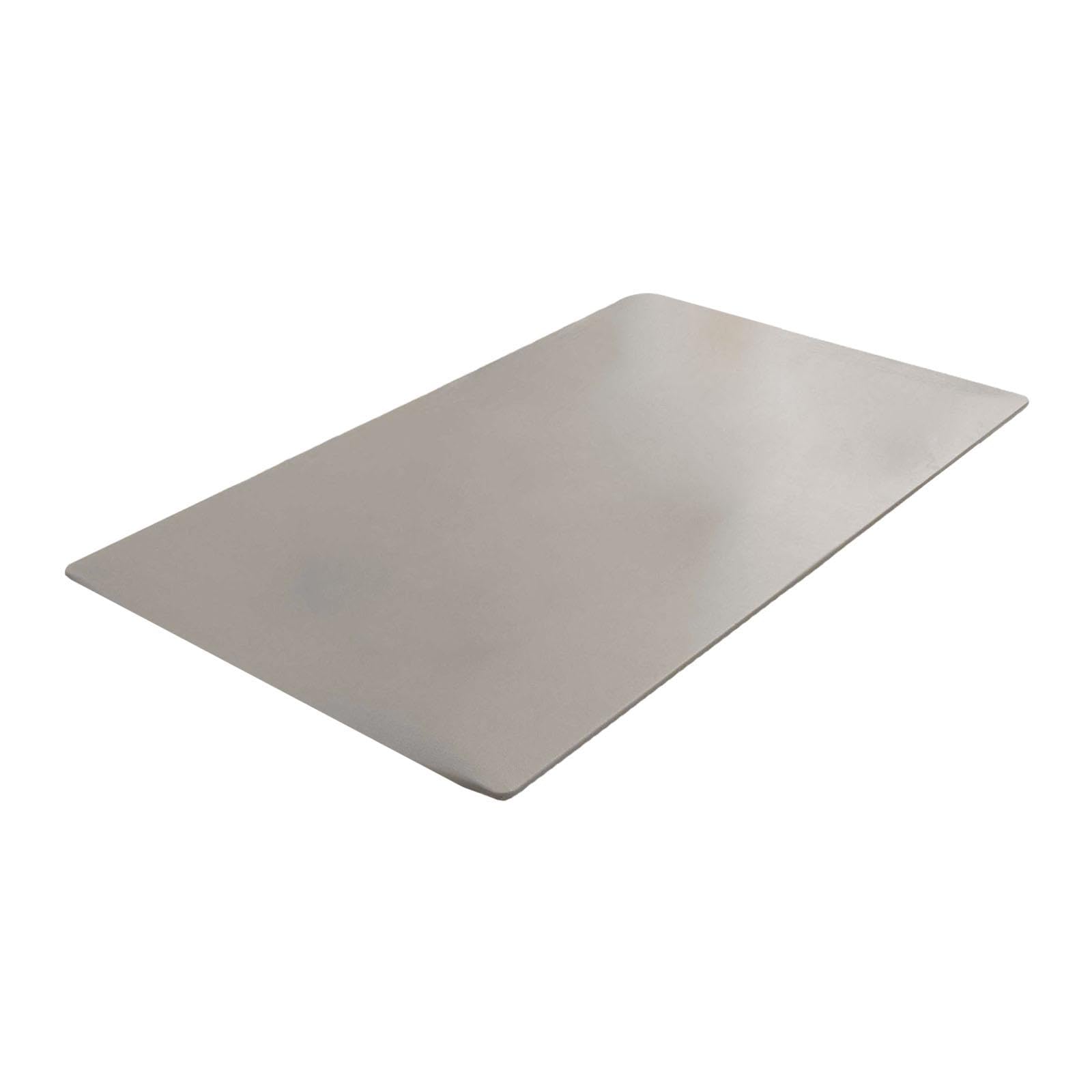 NIVAA PU Leather Table Cloth Stretch Table Protector Reusable Rectangle Tablecloth 70cmx130cm Gray-image-7