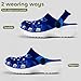 Toddler's Fashion Outdoor Beach Pool Shoes for Cute Summer Style, Blue Universe Galaxy Magic Wolf
