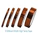 selizo High Temp Tape, 5 Pack Multi – Sized 1/8”, 15/64”, 15/64”, 15/32”, 5/64”, Heat Resistance Up to 280℃ (536℉)