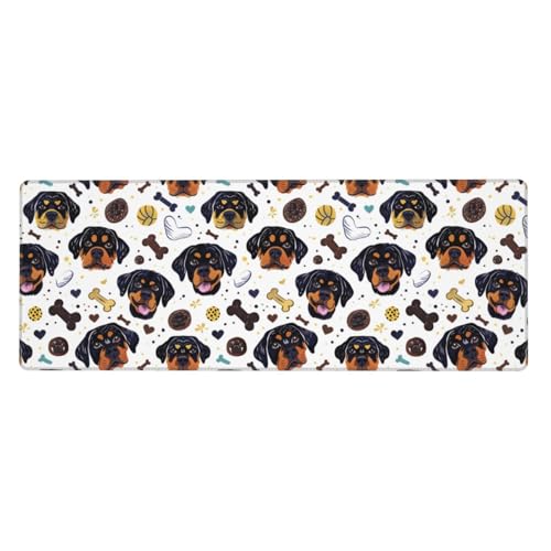 Tapis de souris pour jeu antidérapant avec base en caoutchouc