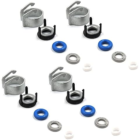 HiSport Fuel Injectors Seals Repair O-Ring Kit Replacement Cover