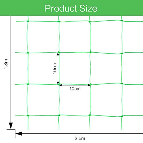 LuluDa 2 STKS Erwtennet voor Tuin Trellis Netting Plant Ondersteuning Tuin Netting Bean Ondersteuning Weerbestendig… - Image 8