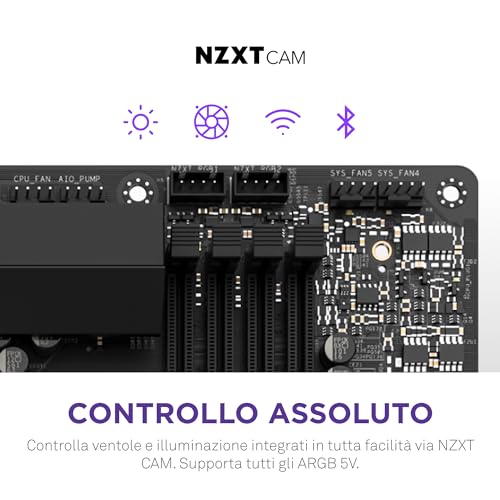 Scheda madre N7 Z790 - N7-Z79XT-W1 - chipset Intel Z790 (supporta CPU di 12a 13a e 14a generazione) - Scheda madre ATX Gaming - Schermo I/O integrato - connettività WiFi 6E - Bluetooth - Nero - Scheda madre - Immagine 4