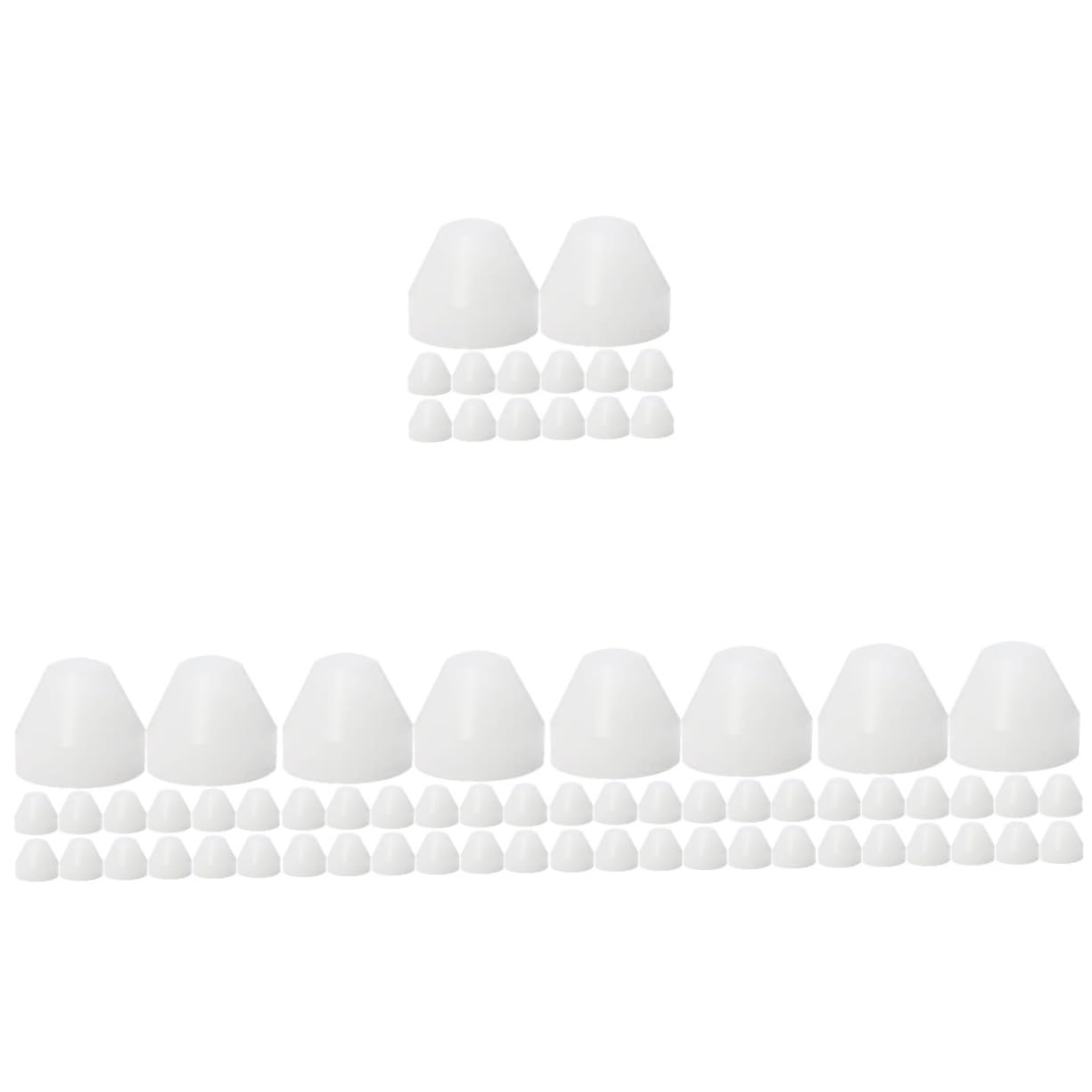 Gadpiparty 100pezzi Boccole Isolanti Per Tornitura Penne Non-adesive Gasket Pe Resistente Per Finitura Di Penne Di Alta Precisione Accessori Per Artigianato e Pittura