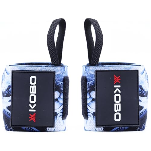 Image of Kobo Weight Lifting Wrist Support Professional Wrist Wrap Braces for Men & Women