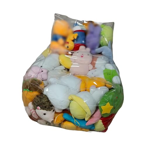 Organizadores de sillas de almacenamiento de juguetes de tela de felpa para niños, funda extraíble, fácil de limpiar para casas, salas de juegos, muebles para niños de gran capacidad