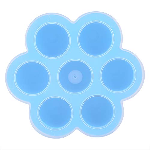 Contenedor Silicona para Huevos con Tapa Azul miniatura 7