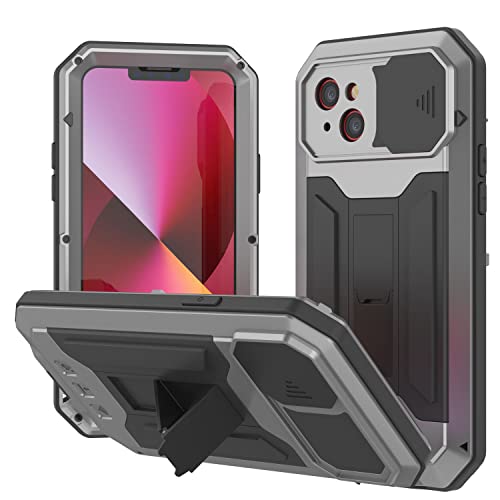 PunkCase for iPhone 13 Mini Metal Case 2.0, Silver