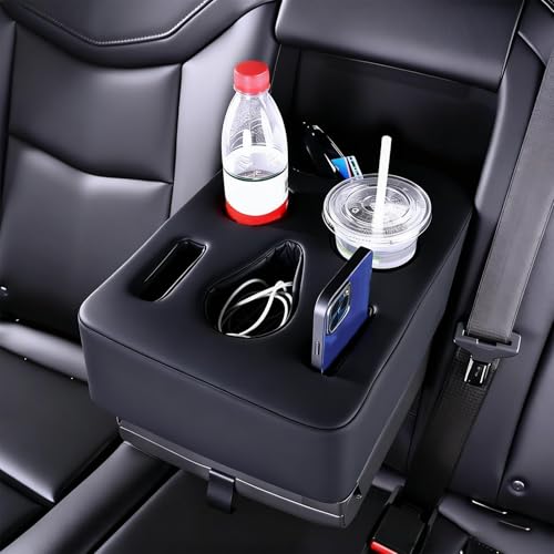 Organisateur de console centrale pour les longs trajets en voiture