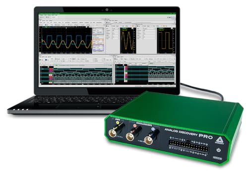 Image of Digilent Analog Discovery Pro ADP2230: Mixed Signal USB Oscilloscope, Waveform Generator, Logic Analyzer, and Variable Power Supply