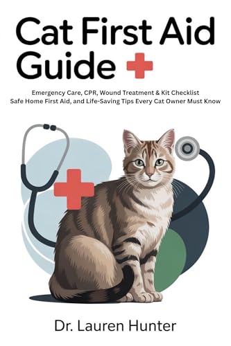 Cat First Aid Guide — Emergency Care, CPR, Wound Treatment & Kit Checklist: Safe Home First Aid, and Life-Saving Tips Every Cat Owner Must Know (The Confident Caregiver Series Book 3)