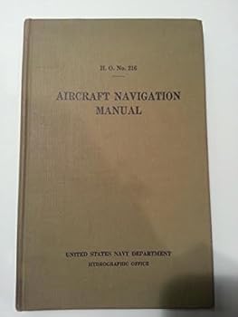 Hardcover Aircraft Navigation Manual Book