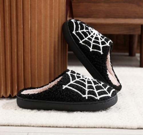 Image of LNERIP Slippers Winter Womens Mens Fluffy Plush Slippers Animals Cute Cartoon House Slippers Cuddly Warm Shoes Indoor Outdoor Girls Women