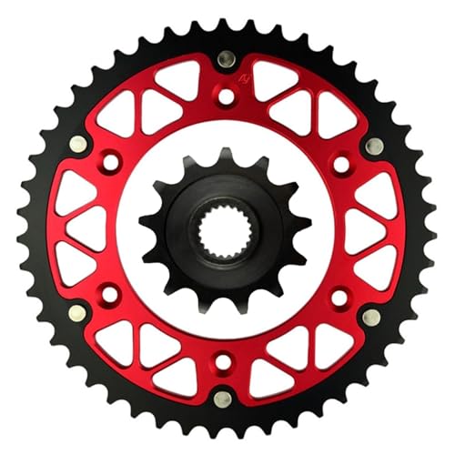 Couronne et pignon de moto pas 520 pour CRF250F longévité accrue