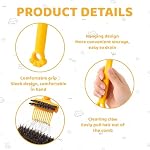 4PCS Hair Brush Cleaner Tool, Hair Brush Cleaner Tool Rake, Comb Cleaner Suitable for Home Hairbrush Maintenance and Salon Equipment Cleaning - Image 3